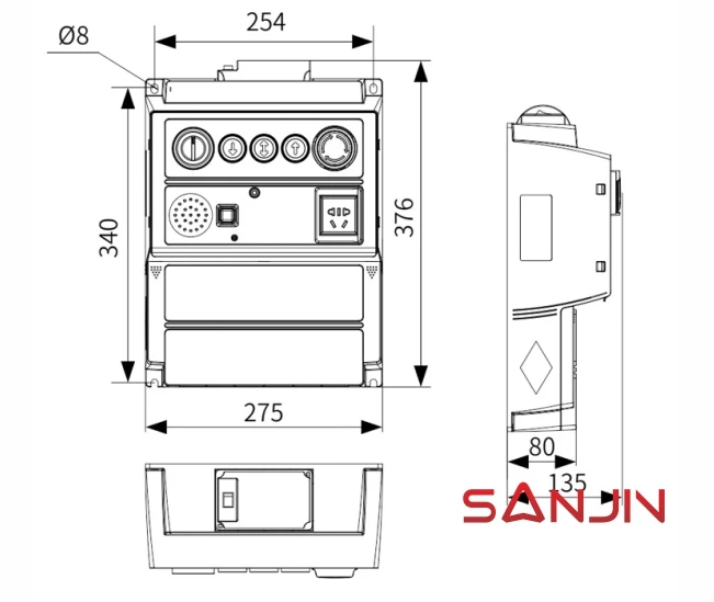 Monarch elevator inspection box MCTC-CTW-B3 Monarch elevator inspection box MCTC-CTW-B3