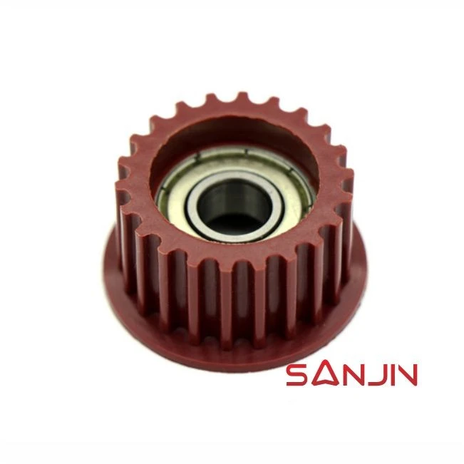 Kone elevator door belt roller